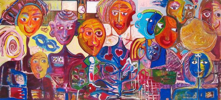 Recuerdos de Familia IV, pintura de Marcos Shannon
